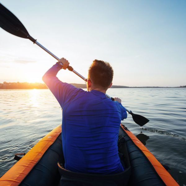 Psychologist kayaks into retirement with Tony Dodge