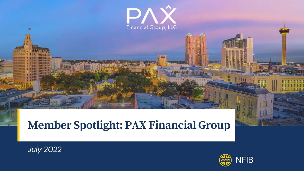 Member Spotlight: PAX Financial Group