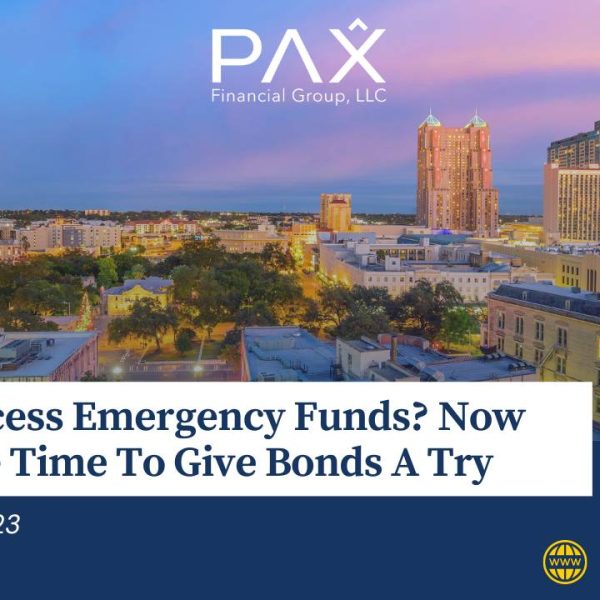 Got Excess Emergency Funds? Now May Be Time To Give Bonds A Try