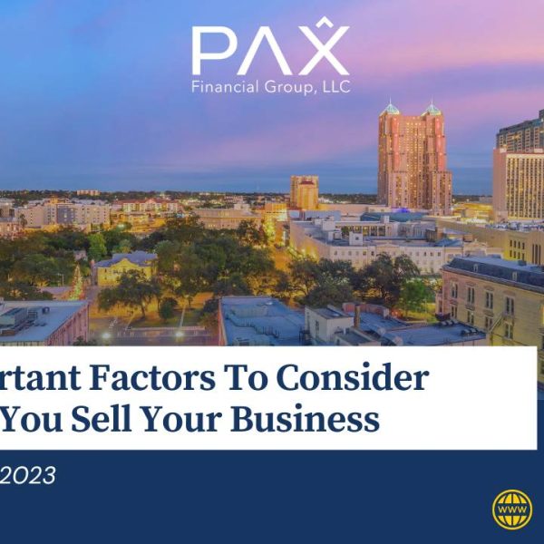 5 Important Factors To Consider Before You Sell Your Business