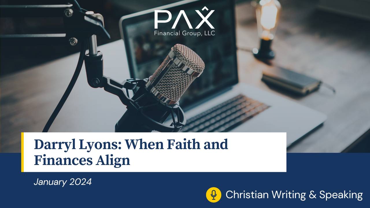 Christian Writing & Speaking Podcast: When Faith and Finances Align