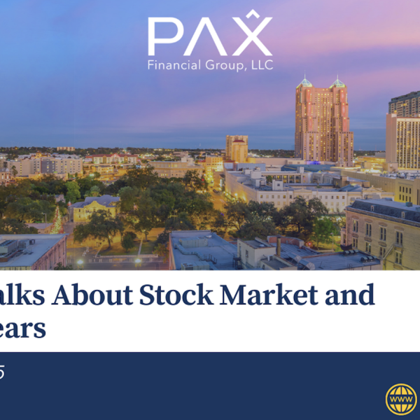CFP® Talks About Stock Market and 401K Fears